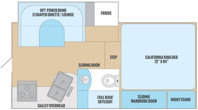 2020 ALP ADVENTURER 910DB, , floor-plans-day image number 0